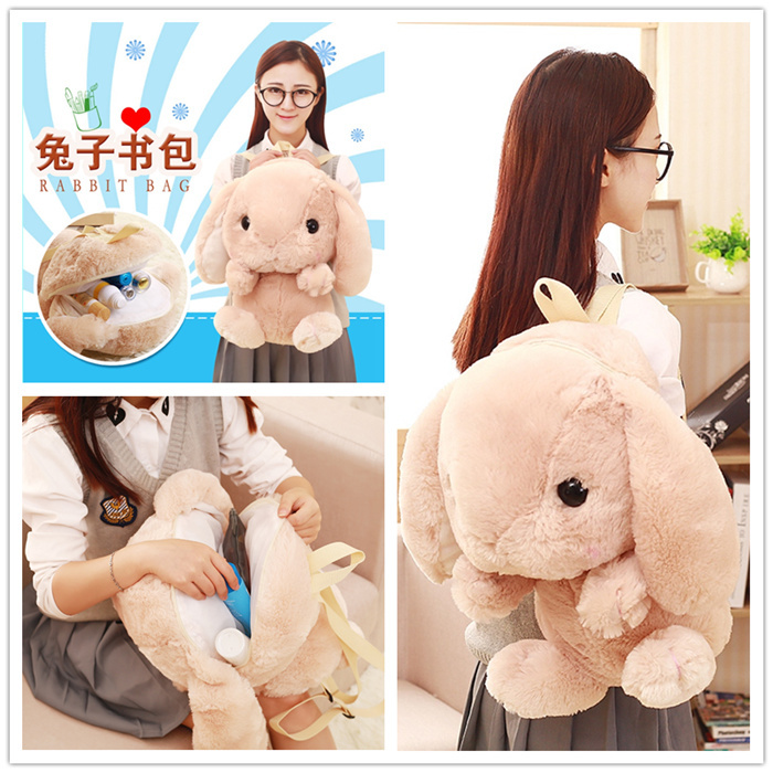 kawaii plush backpack